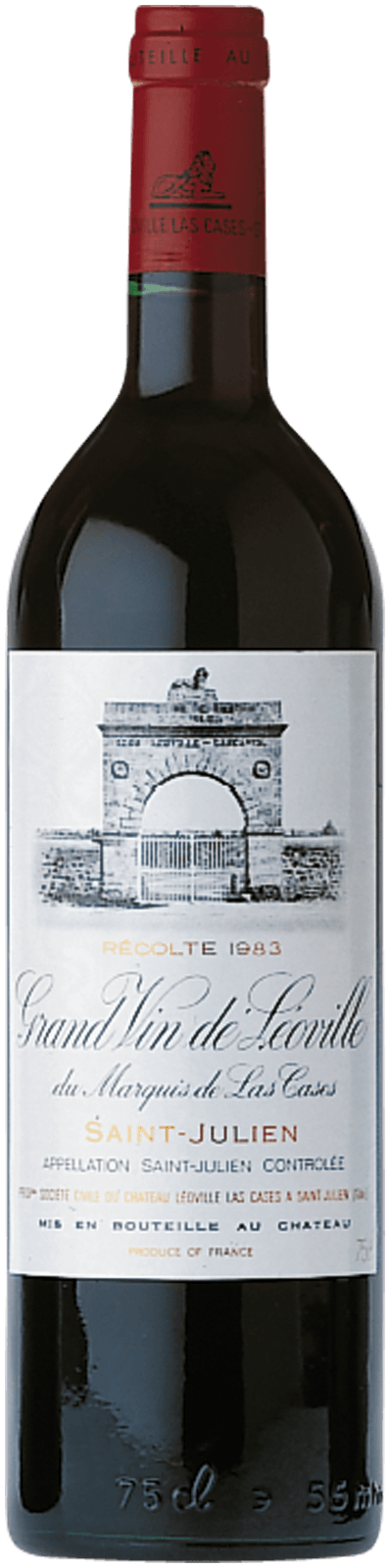 Ch&acirc;teau L&eacute;oville las Cases Saint- Julien 1982