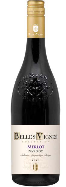 Belles Vignes Merlot Vin de Pays D&rsquo;OC