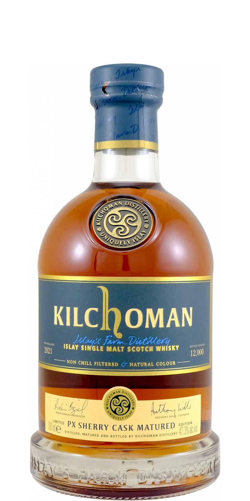 Kilchoman PX Sherry Cask Matured