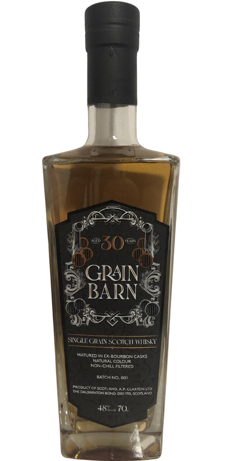 Claxton's Grain Barn 30-year-old