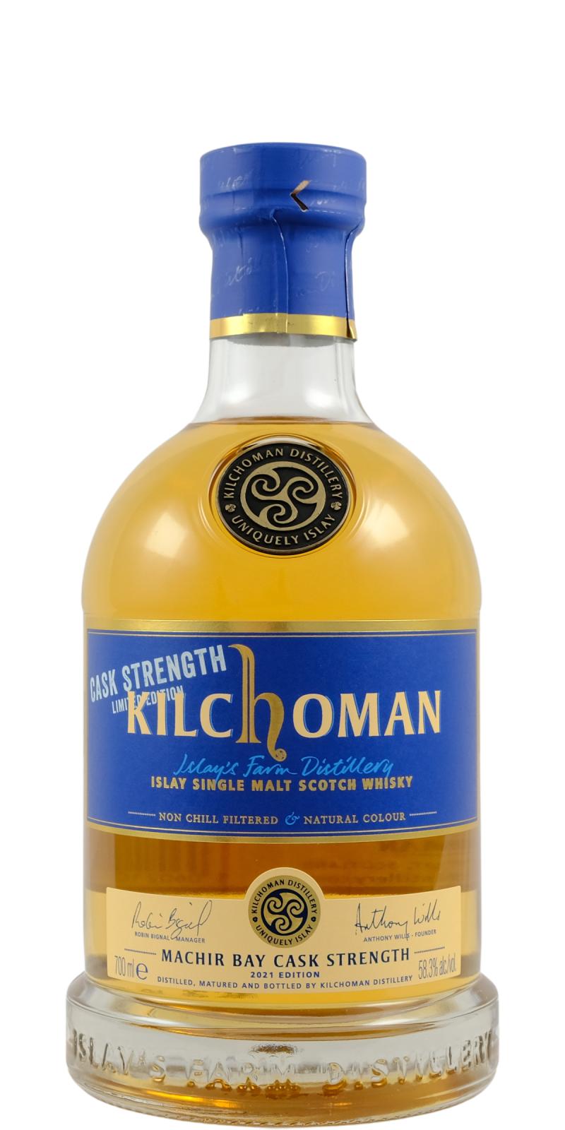 Kilchoman Machir Bay  Cask Strength