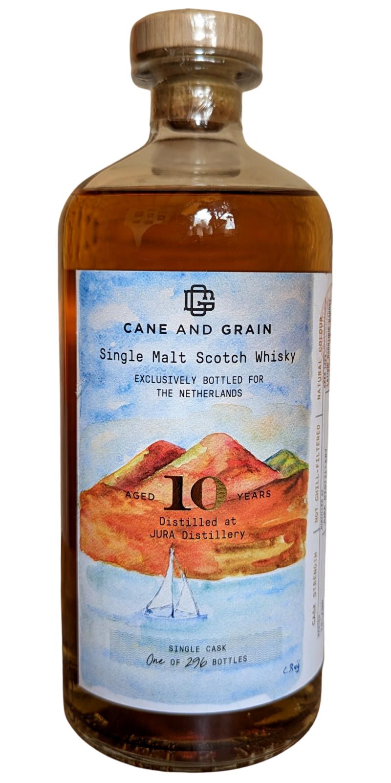 Cane And Grain Isle of Jura 10-year-old