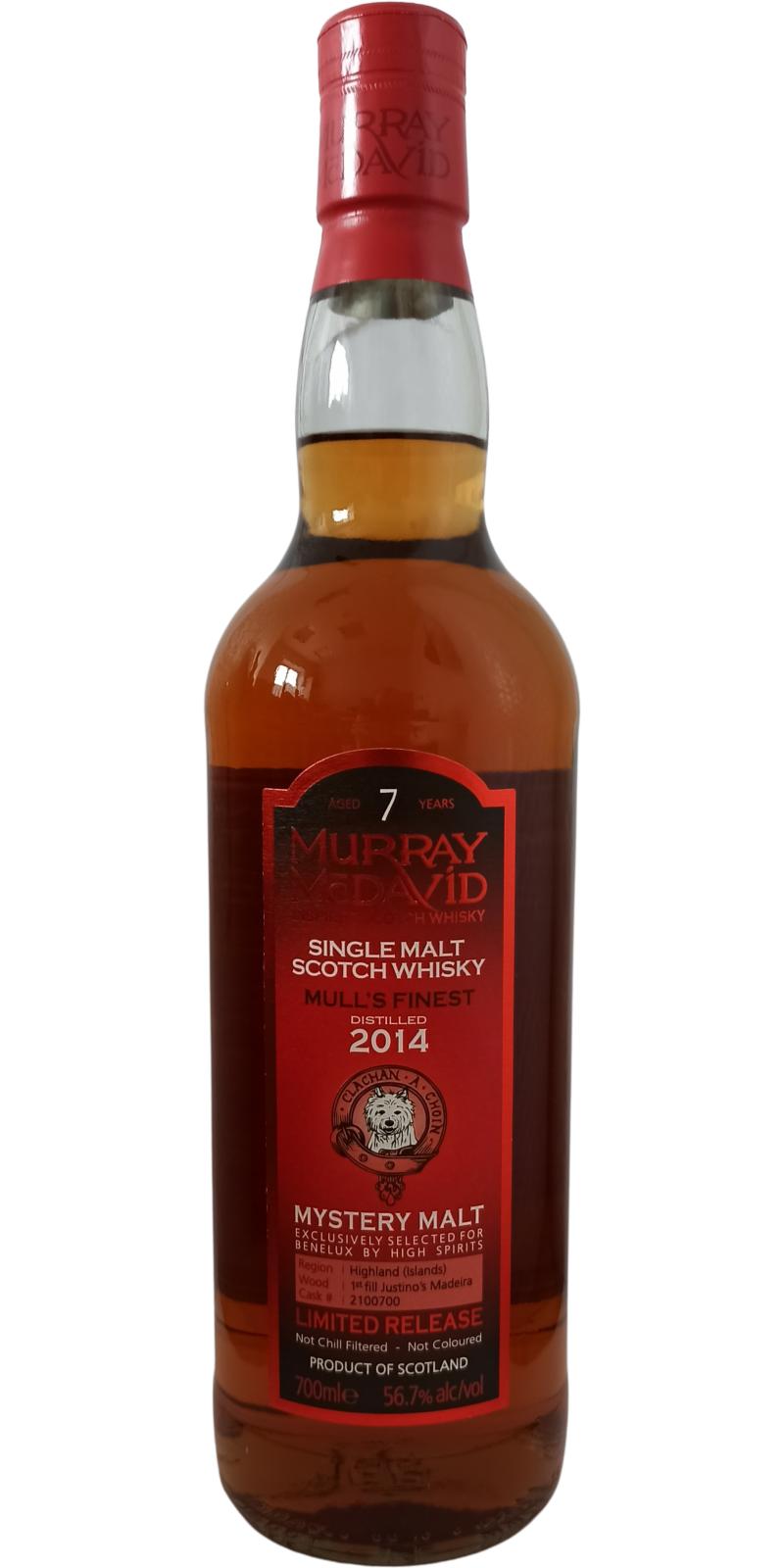 Murray McDavid Mull's Finest 2014