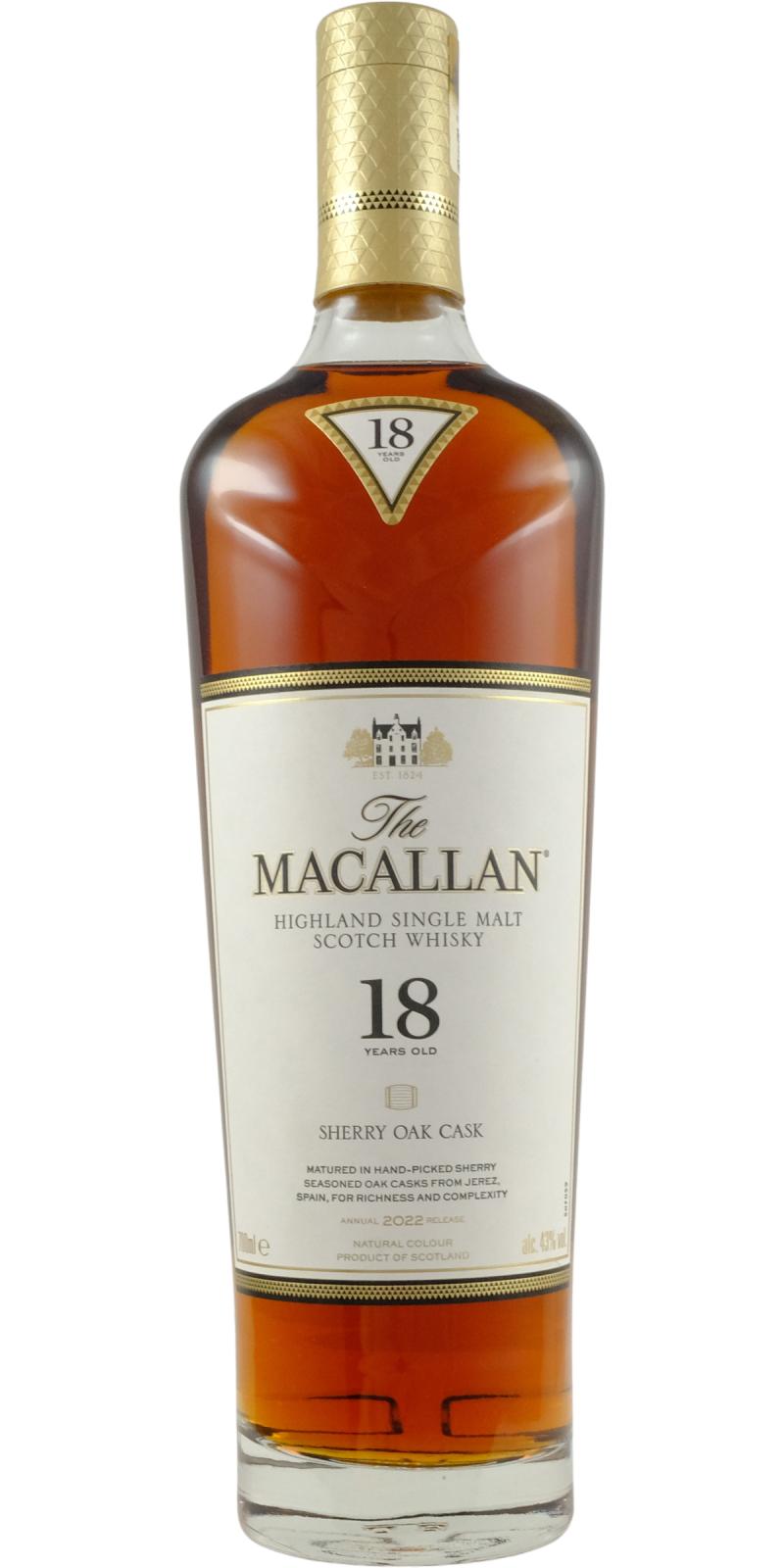 Macallan 18-year-old