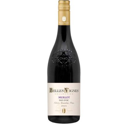 Belles Vignes Merlot Vin de Pays D&rsquo;OC  - 0208 - 0208
