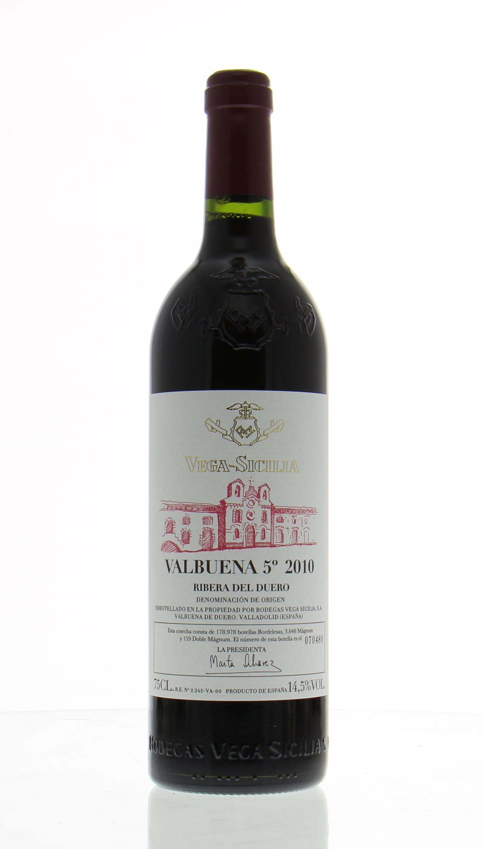 Vega Sicilia Valbuena 5&deg; 2010